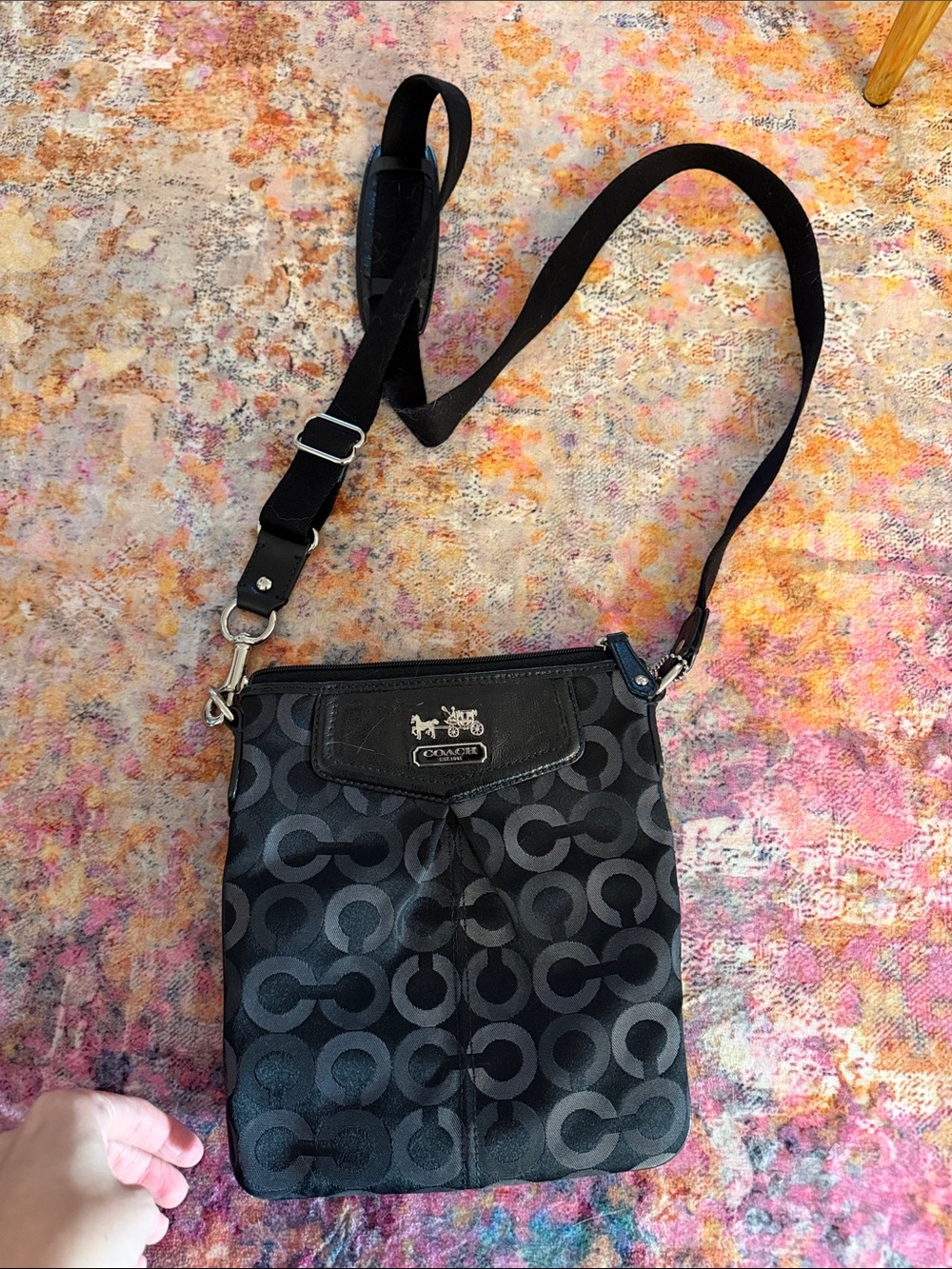 Coach Madison dot crossbody bag